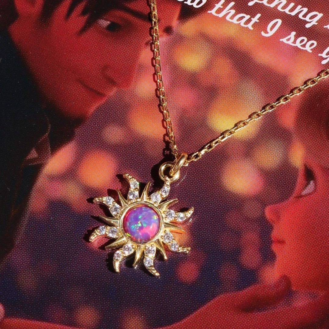 Sun Shaped Necklace