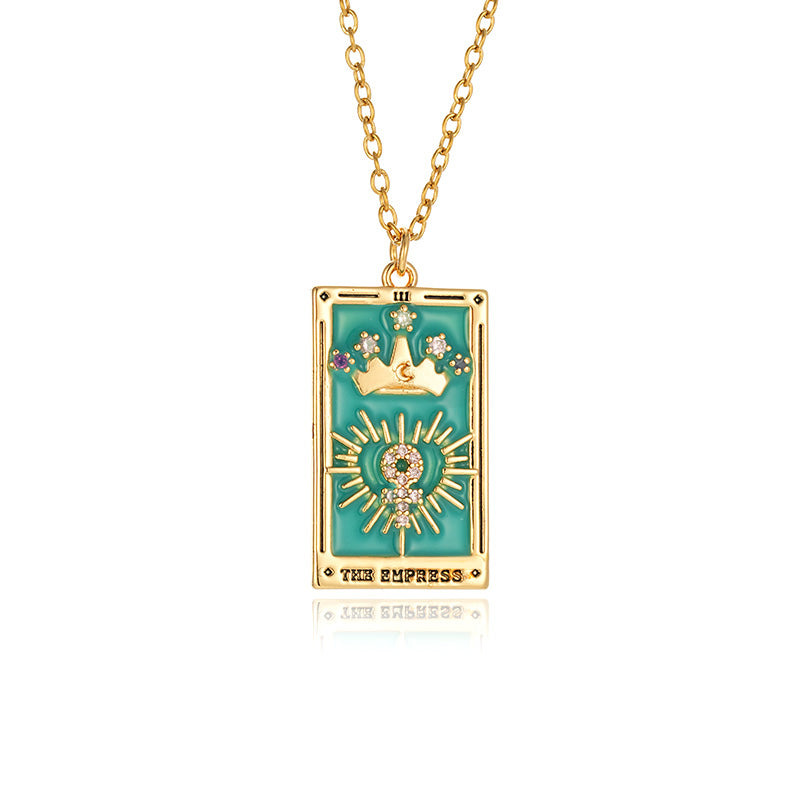 The Empress - Tarot Card Necklace
